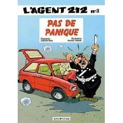 livre l'agent 212 - pas de panique