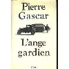 livre l'ange gardien