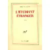 livre l'étudiant étranger