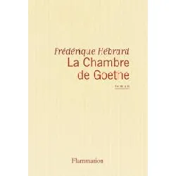 livre la chambre de goethe