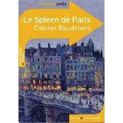 livre le spleen de paris