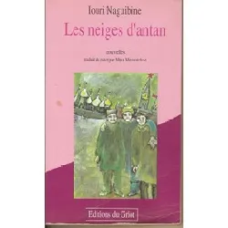 livre les neiges d'antan