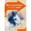 livre oeuvres poétiques