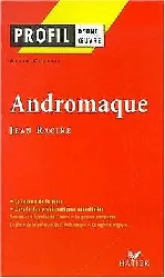 livre profil - racine (jean) : andromaque