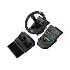 logitech heavy equipment - g - series - ensemble volant et pédales - filaire - pour pc