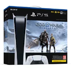 pack console sony playstation 5 digital + god of war ragnarok