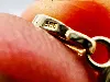 pendentif or palmier diamant  or 585 millième (14 ct) 1,98g