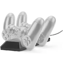 subsonic - station de recharge pour 2 manettes ps4