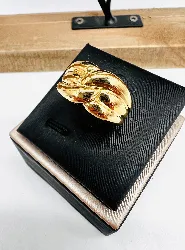 bague or motifs entrelacés or 750 millième (18 ct) 7,72g