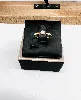 bague or solitaire ornée d'un diamant environ 0,16ct or 750 millième (18 ct) 1,42g