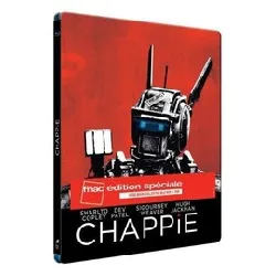 blu-ray chappie steelbook combo + dvd