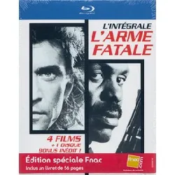 blu-ray l'arme fatale : l'intégrale 4 films - edition spéciale fnac