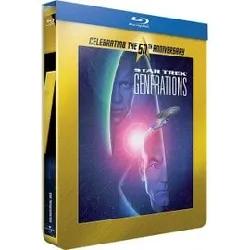 blu-ray star trek : générations - 50ème anniversaire star trek - édition boîtier steelbook - blu - ray