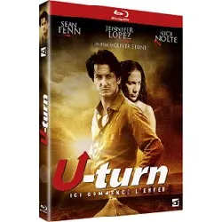 blu-ray u turn - ici commence l'enfer - édition collector - blu - ray
