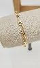 bracelet gourmette en or maille cheval or 750 millième (18 ct) 9,51g