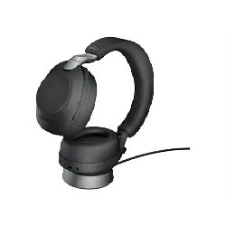 casque jabra evolve2 85 uc stereo - micro - circum-aural - bluetooth - sans fil, filaire - suppresseur de bruit actif - jack 3,5mm