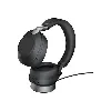 casque jabra evolve2 85 uc stereo - micro - circum-aural - bluetooth - sans fil, filaire - suppresseur de bruit actif - jack 3,5mm