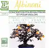 cd albinoni, pierre pierlot, jacques chambon, piero toso, claudio scimone, i solisti veneti - concertos pour hautbois et pour viol