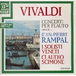 cd antonio vivaldi - concerti per flauto opus x=concerti pour flûte op.10