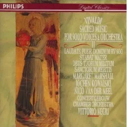 cd antonio vivaldi - sacred music for solo voices & orchestra vol. 2 (1991)