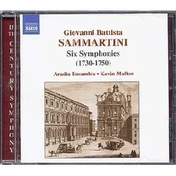 cd aradia ensemble - giovanni battista sammartini - six symphonies (1730 - 1750) (2005)