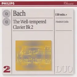 cd bach - friedrich gulda - the well - tempered clavier bk 2 (1995)