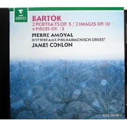 cd béla bartók - 2 portraits op. 5 / 2 images op. 10 / 4 pièces op. 12 (1991)