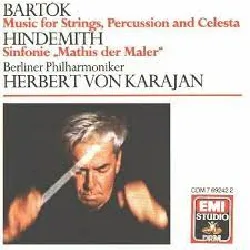 cd béla bartók - music for strings, percussion and celesta / sinfonie „mathis der maler“ (1988)