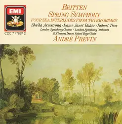 cd britten, sheila armstrong, janet baker, robert tear, london symphony orchestra & chorus, st. clement danes school boys' choir, 