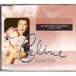 cd céline dion - because you loved me (theme from 'up close & personal') (1996)