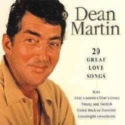 cd dean martin - 20 great love songs (1998)