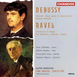 cd debussy, ravel, anne queffélec, rachel masters, christopher king, stephen roberts, ulster orchestra, yan pascal tortelier - fan