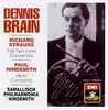 cd dennis brain, sawallisch, philharmonia orchestra – richard strauss / paul hindemith - the two horn concertos / horn concerto (1