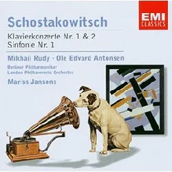 cd dmitri shostakovich - klavierkonzerte nr. 1 & 2 - sinfonie nr. 1 (2003)