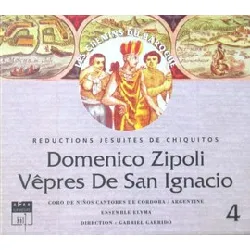 cd domenico zipoli - vêpres de san ignacio (reductions jésuites de chiquitos) (1992)