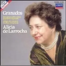cd enrique granados - seis piezas sobre cantos populares españoles, etc. (1985)