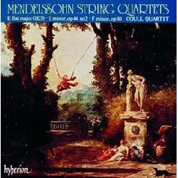 cd felix mendelssohn - bartholdy - string quartets e flat major (1823) - e minor, op 44 no 2 - f minor, op 80 (1992)