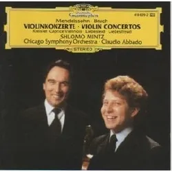 cd felix mendelssohn - bartholdy - violinkonzerte - violin concertos / caprice viennois - liebesleid - liebesfreud (1990)