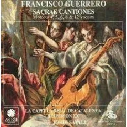 cd francisco guerrero - sacrae cantiones (1992)