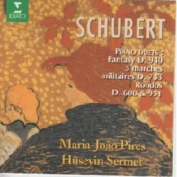 cd franz schubert - fantaisie d.940 / marches militaires d.733 / rondos d.608 & 951 (1989)
