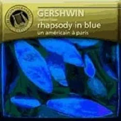 cd george gershwin - rhapsody in blue - un américain à  paris (1999)