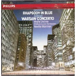 cd george gershwin - rhapsody in blue - warsaw concerto (1990)