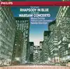 cd gershwin - addinsell - misha dichter - philharmonia orchestra - neville marriner - rhapsody in blue - warsaw concerto (1985)