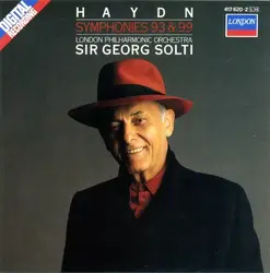 cd haydn - sir georg solti, london philharmonic orchestra - symphonies 93 & 99 (1987)