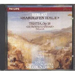 cd hector berlioz - «harold en italie» - tristia, op. 18 - «les troyens à carthage» prélude (1986)