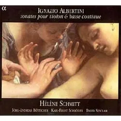 cd ignazio albertini - sonates pour violon & basse continue (2002)