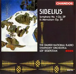 cd jean sibelius, the danish national radio symphony orchestra, leif segerstam - symphony no. 1 op. 39 / in memoriam op. 59 (1992)