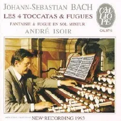 cd johann sebastian bach - les quatre toccatas et fugues - fantaisie et fugue en sol mineur (1993)