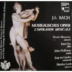 cd johann sebastian bach - musikalisches opfer (1987)