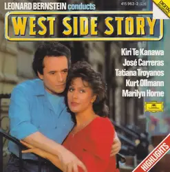 cd leonard bernstein : kiri te kanawa - tatiana troyanos - marilyn horne - josé carreras - kurt ollmann - west side story - highli